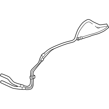 2002 Ford Excursion Power Steering Hose - YC3Z-3A713-DA