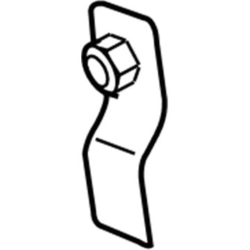 Ford -W710689-S900 Track Arm Assembly Lock Nut