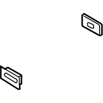 Lincoln JL1Z-78454A16-AL Handle