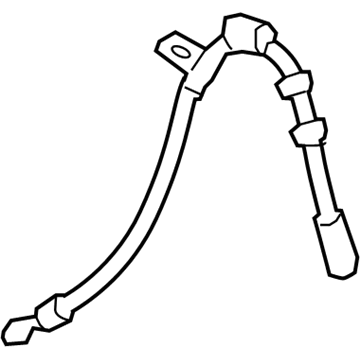 Ford CV6Z-2078-A Flex Hose, Front