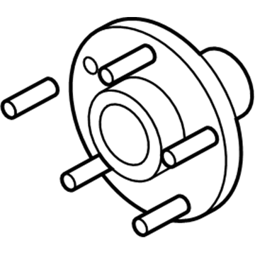 Ford CV6Z-1104-A Front Hub