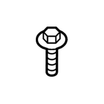Ford DG9Z-8A193-A Lock Shaft