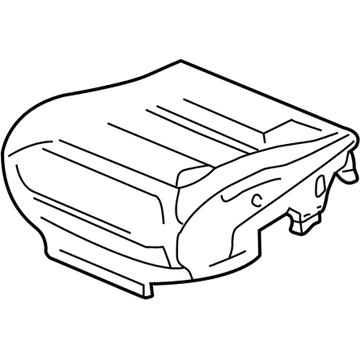 2002 Ford Explorer Sport Trac Seat Cushion - 1L5Z-35632A22-AA