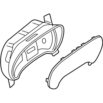 Mercury Speedometer - 9L9Z-10849-B