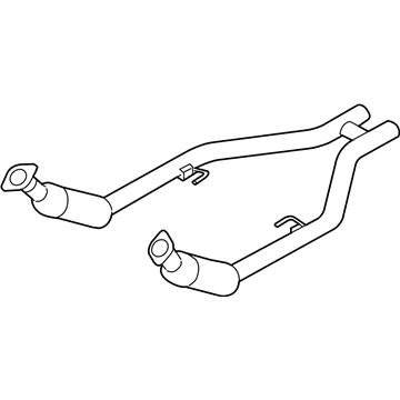 2005 Ford Mustang Catalytic Converter - 4R3Z-5F250-C