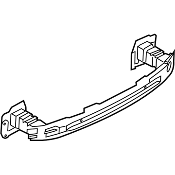 Ford AE8Z-17906-A Impact Bar, Rear