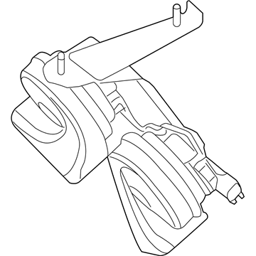 Ford DA5Z-13832-B Horn Assembly