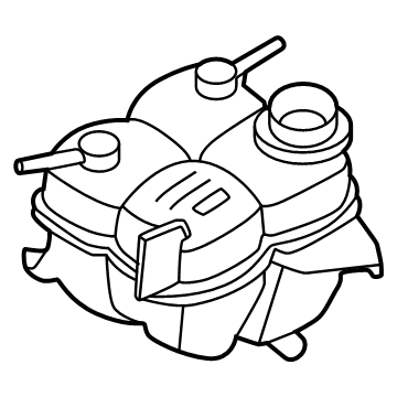 Ford Mustang Coolant Reservoir - PR3Z-8A080-A