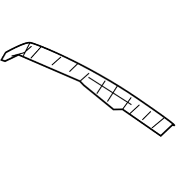 2014 Lincoln MKT Door Seal - AE9Z-7420520-A