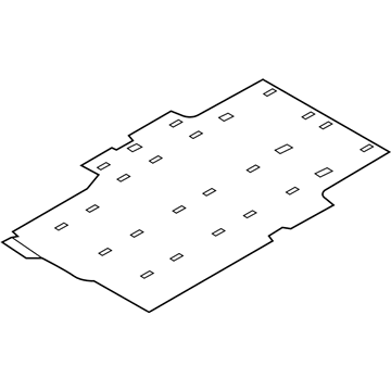 Ford JK4Z-6113046-PC Carpet, Rear