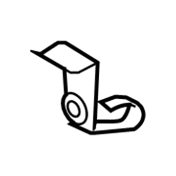Ford -N807044-S436 Leaf Spring Nut, Front