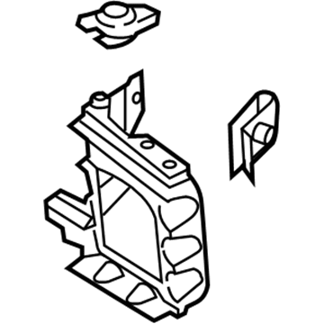 Ford FR3Z-17D942-A Mount Bracket, Rear Outer Passenger Side