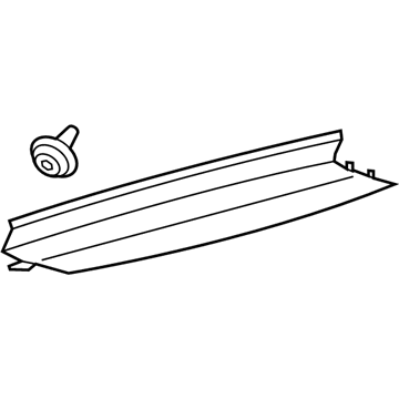 Ford FT4Z-5841308-AB Upper Trim Panel, Rear Center