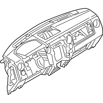 Ford DL3Z-1504320-CA Instrument Panel