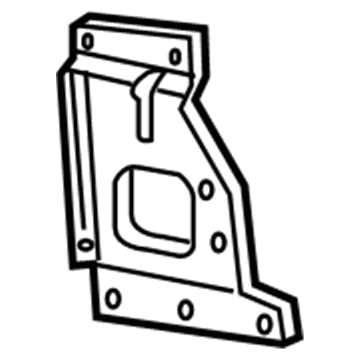 Ford F81Z-17B984-AD Mount Plate, Front Passenger Side