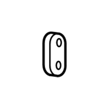 Ford F2UZ-17A923-A Outer Bracket Spacer, Front
