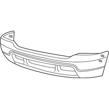 Ford 1C3Z-17757-PAA Bumper, Front