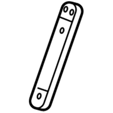 Ford F81Z-17752-AC Bumper Bracket, Front Passenger Side