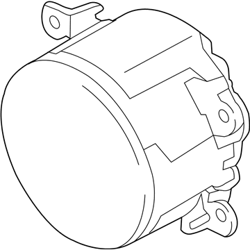 Ford FR3Z-15200-A Fog Lamp Assembly, Front