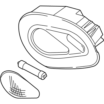 Ford Excursion Dome Light - F85Z-13A702-AAC