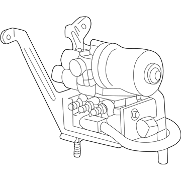 Ford 1L5Z-2B373-AC ABS Control Unit