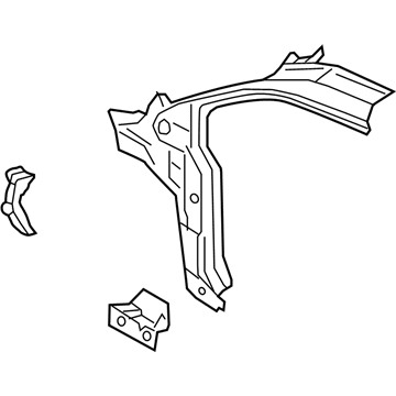 Ford JT1Z-6102504-H Pillar Reinforcement