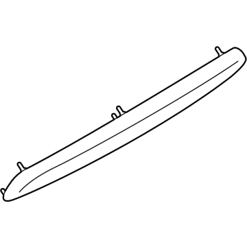 Ford GN1Z-10038-A License Panel, Rear