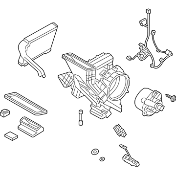 Ford BK3Z-18D283-R A/C Assembly