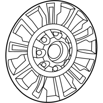 Ford LC3Z-1007-F Wheel, Alloy