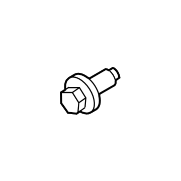 Ford -W720616-S450 Inverter Bolt, Front