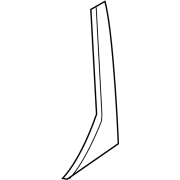 Ford Transit Connect Door Moldings - DT1Z-1720938-AB
