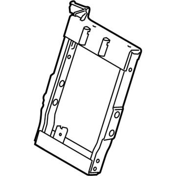 Ford BC3Z-9661018-A Seat Back Frame, Center