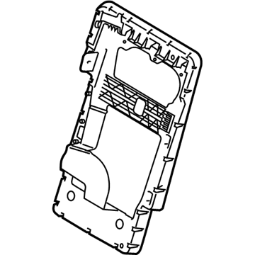 Ford BC3Z-28624A14-A Retainer Plate, Front Center