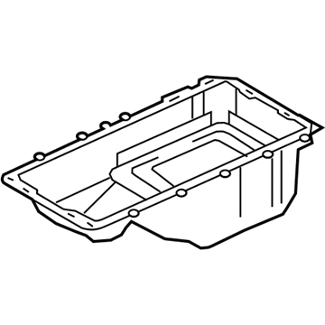 Lincoln 9L3Z-6675-A Oil Pan