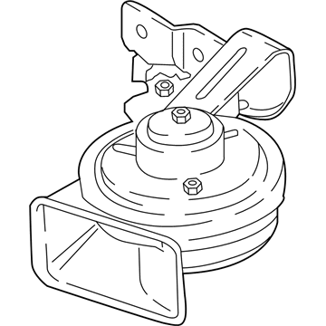 Ford GN1Z-13832-A Lower Note Horn