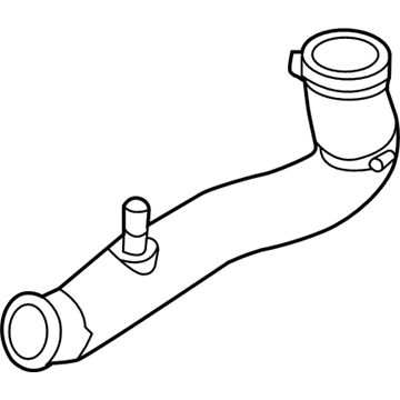 Ford FB5Z-6C640-A Inlet Hose, Rear