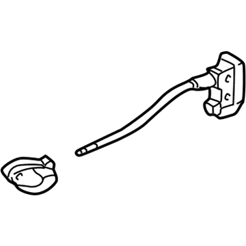 2007 Ford Escape Door Latch Assembly - 2L8Z-78264A01-AA