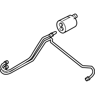 Ford F-250 Super Duty Automatic Transmission Oil Cooler Line - 7C3Z-7R081-E