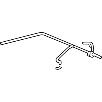 Mercury F87Z-78431A78-A Control Rod
