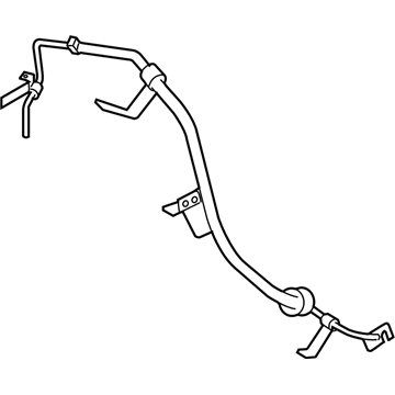 Mercury Sable Power Steering Hose - 9G1Z-3A719-B