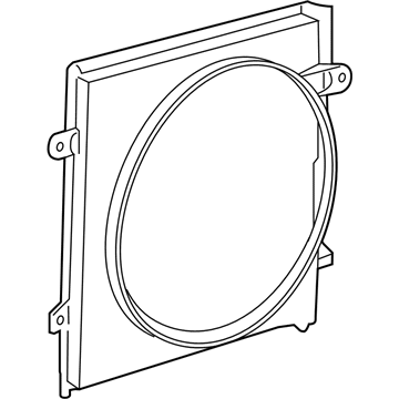 Ford Ranger Fan Shroud - 5L5Z-8146-A