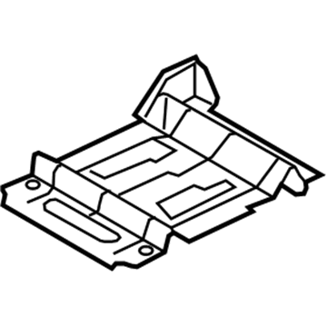 Ford 8C3Z-2560336-A Front Seat, Center