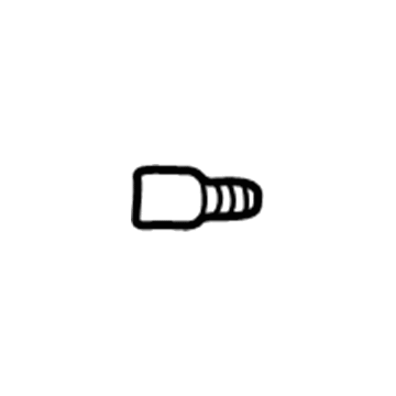 Mercury E43Z-5K897-EA Tension Rod Bushing