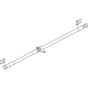 Lincoln LX6Z-4R602-L Drive Shaft