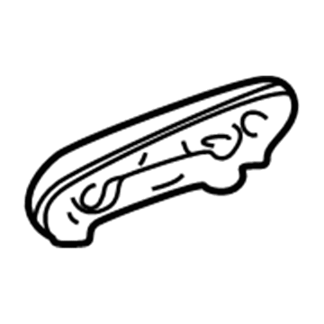 2004 Lincoln Aviator Door Handle - 1L2Z-7822404-CAT