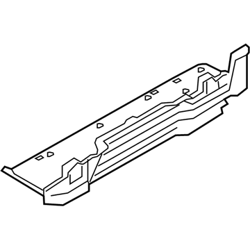 Ford Fuel Tank Skid Plate - GC3Z-9K036-A