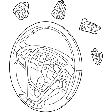 Ford Taurus Steering Wheel - DG1Z-3600-SA