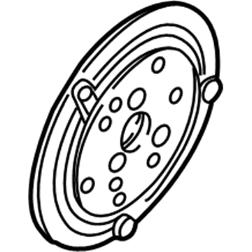 Mercury A/C Clutch - 6F5Z-19D786-D