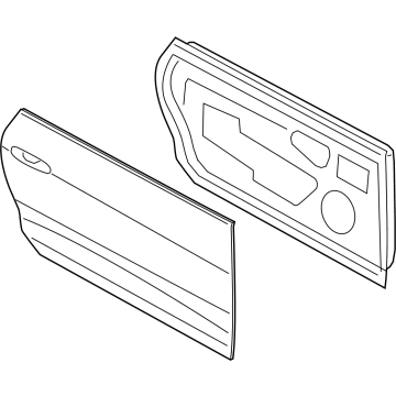 Ford PR3Z-6320124-A Door Shell