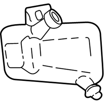 Ford E-250 Econoline Coolant Reservoir - F2UZ-8A080-A